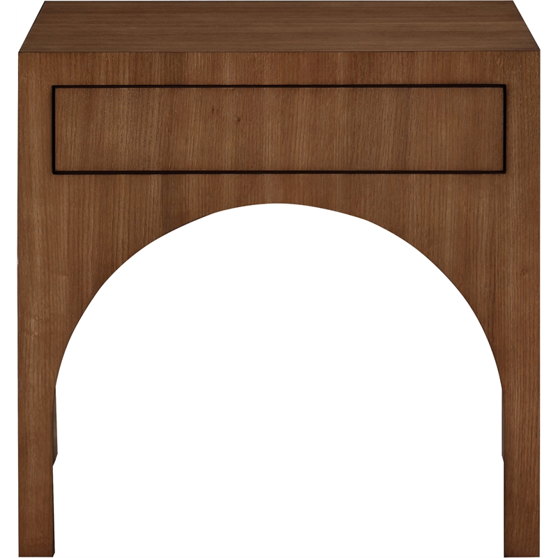 Meridian Furniture August Walnut Night Stand