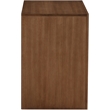 Meridian Furniture August Walnut Night Stand
