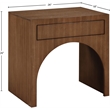 Meridian Furniture August Walnut Night Stand