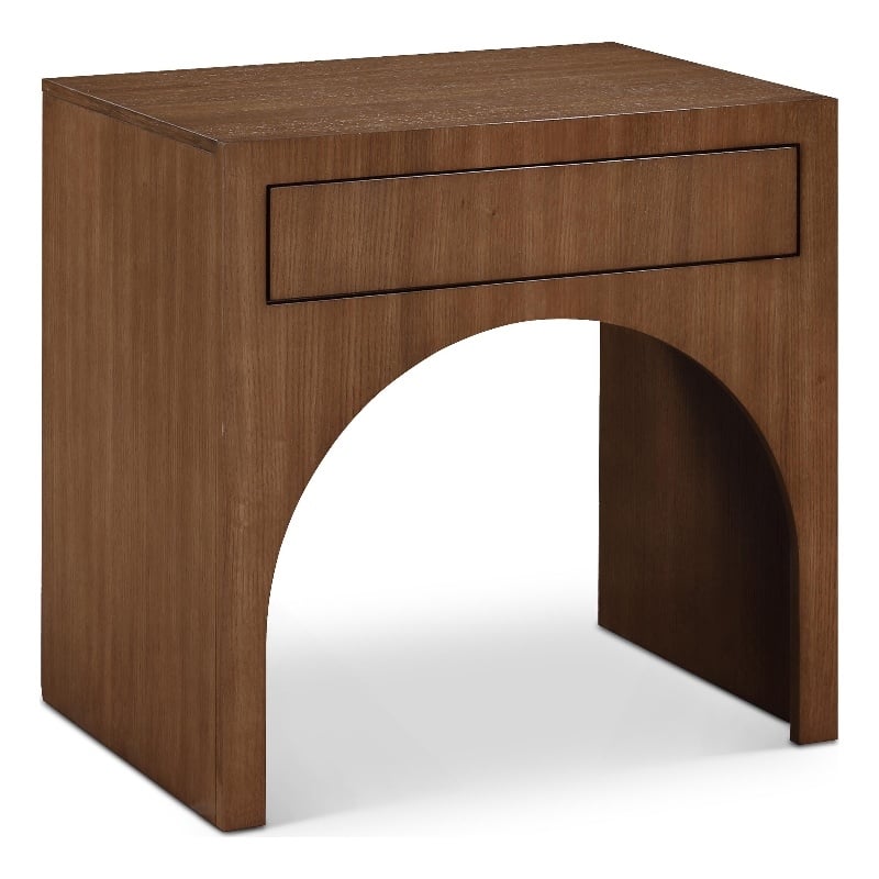 Meridian Furniture August Walnut Night Stand