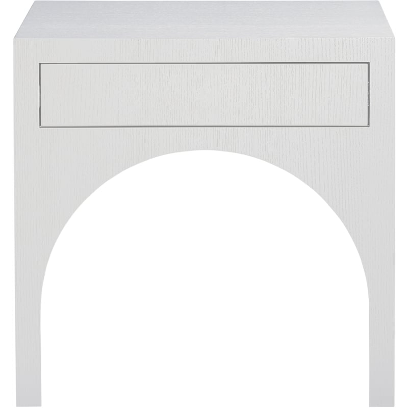 Meridian Furniture August White Night Stand