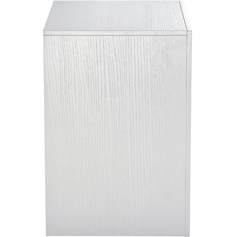 Meridian Furniture August White Night Stand