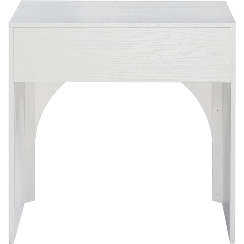 Meridian Furniture August White Night Stand