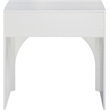 Meridian Furniture August White Night Stand