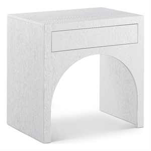 Meridian Furniture August White Night Stand