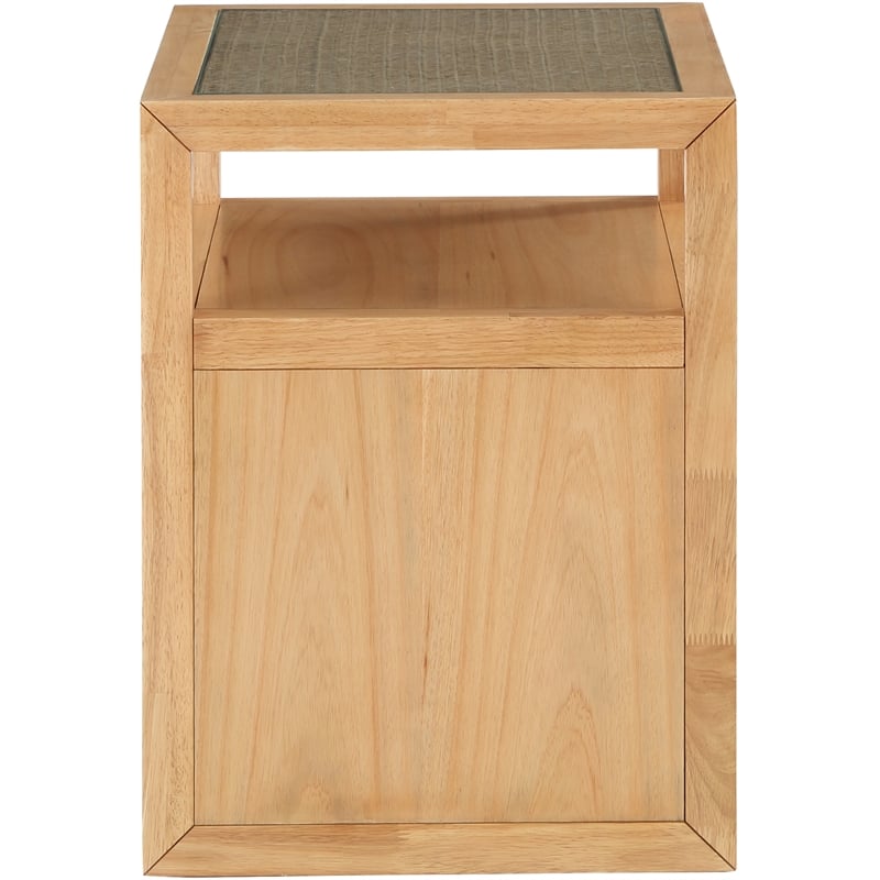 Meridian Furniture Cole Natural Night Stand