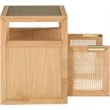 Meridian Furniture Cole Natural Night Stand