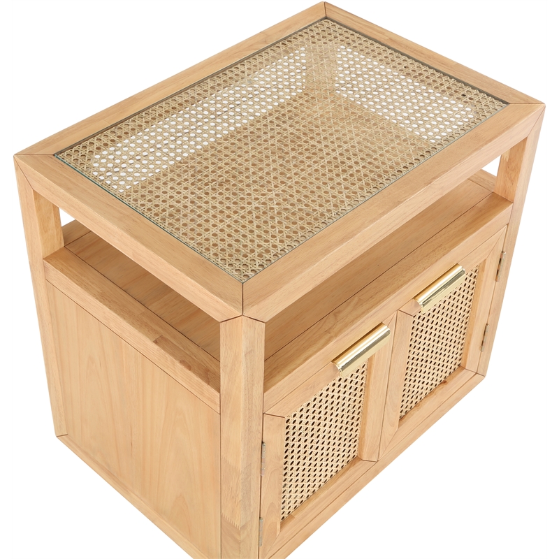 Meridian Furniture Cole Natural Night Stand