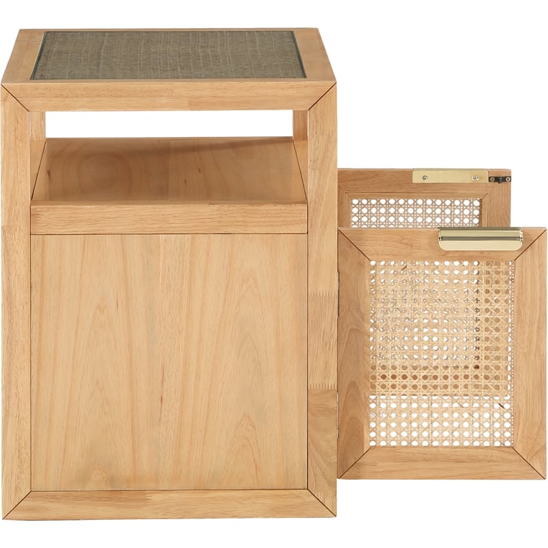 Meridian Furniture Cole Natural Night Stand