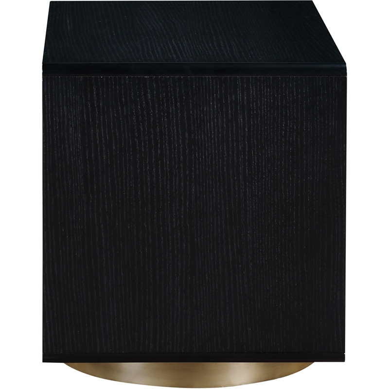 Meridian Furniture Wade Black Night Stand / Side Table