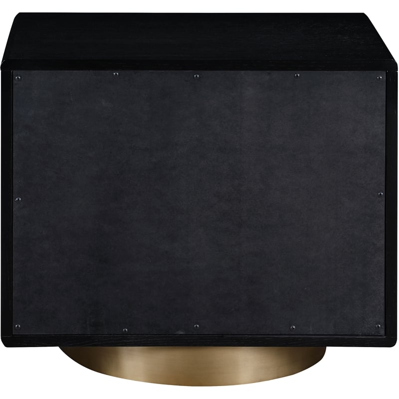 Meridian Furniture Wade Black Night Stand / Side Table