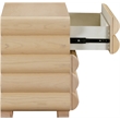 Meridian Furniture Maverick Natural Night Stand / Side Table