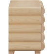 Meridian Furniture Maverick Natural Night Stand / Side Table