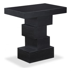 meridian furniture westmount black end table