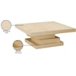 Meridian Furniture Westmount Natural Coffee Table