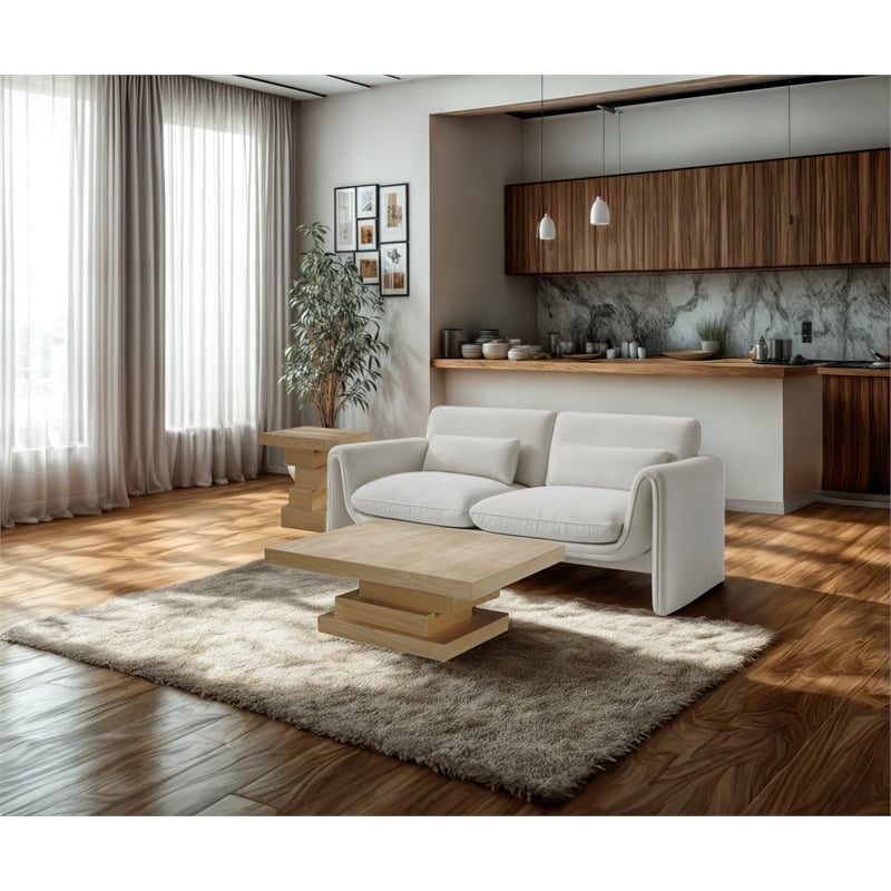 Meridian Furniture Westmount Natural Coffee Table