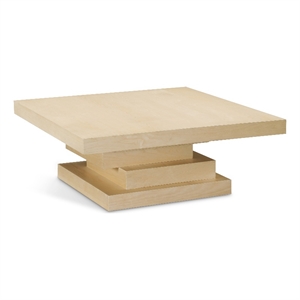meridian furniture westmount natural coffee table