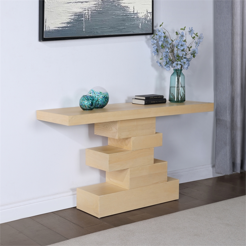 Meridian Furniture Westmount Natural Console Table