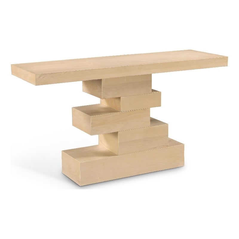 Meridian Furniture Westmount Natural Console Table