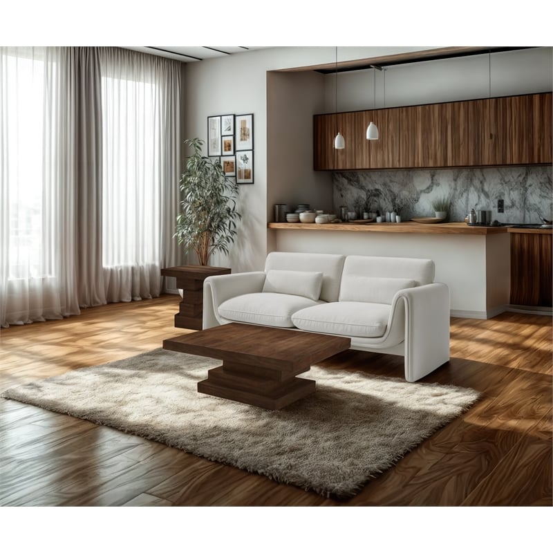 Meridian Furniture Westmount Walnut Coffee Table