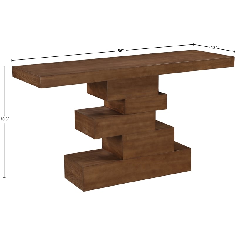 Meridian Furniture Westmount Walnut Console Table
