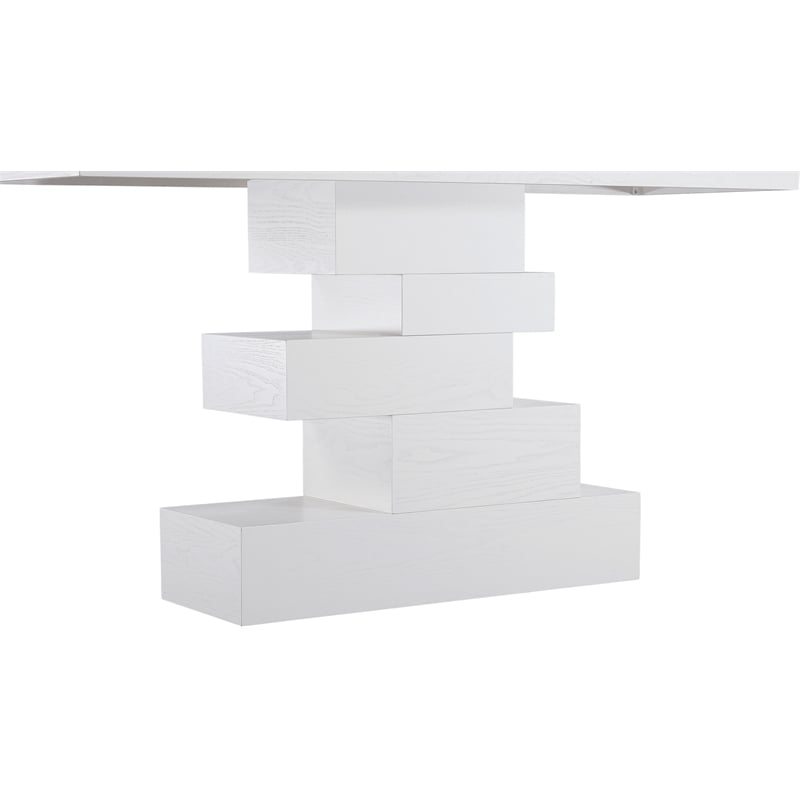 Meridian Furniture Westmount White Console Table