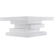 Meridian Furniture Westmount White Coffee Table