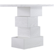 Meridian Furniture Westmount White End Table