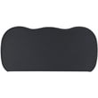 Meridian Furniture Hyde Contemporary Boucle Fabric Queen Bed in Black
