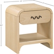 Meridian Furniture Hayes Natural Night Stand / Side Table