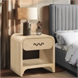 Meridian Furniture Hayes Natural Night Stand / Side Table