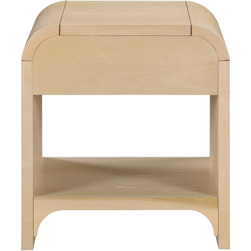 Meridian Furniture Hayes Natural Night Stand / Side Table