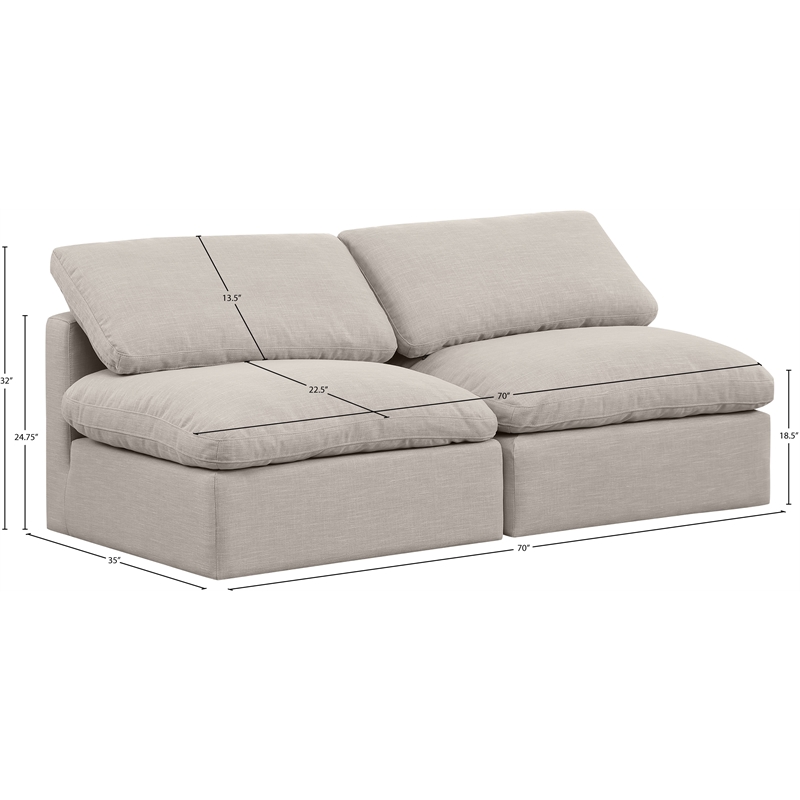 Meridian Furniture Indulge 70