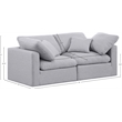 Meridian Furniture Indulge 70