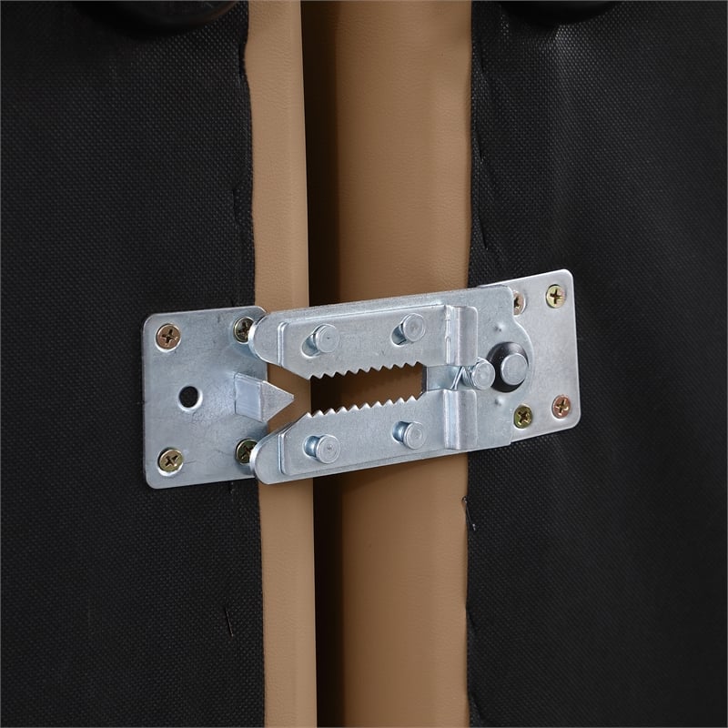 Meridian Furniture Indulge Tan Vegan Leather Modular Sofa