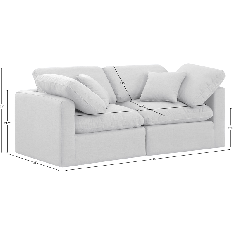 Meridian Furniture Indulge 70