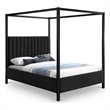 Meridian Furniture Kelly Green Boucle Fabric Full Bed
