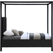 Meridian Furniture Kelly Green Boucle Fabric Twin Bed