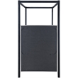 Meridian Furniture Kelly Grey Boucle Fabric Twin Bed