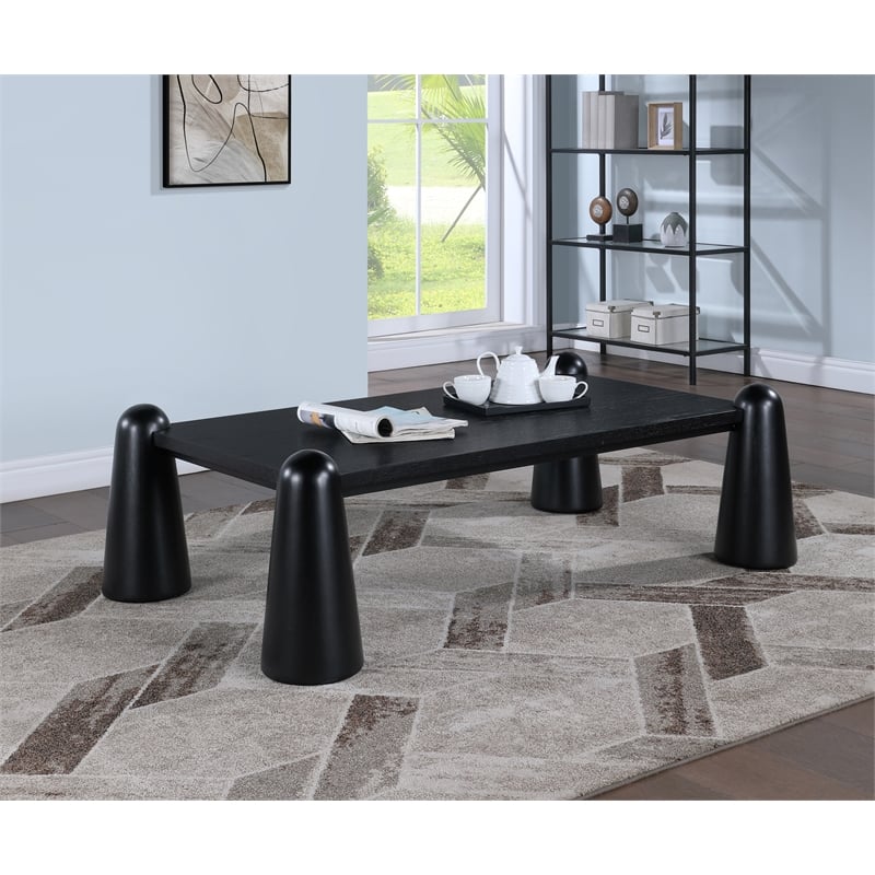 Meridian Furniture Wyndham Black Coffee Table