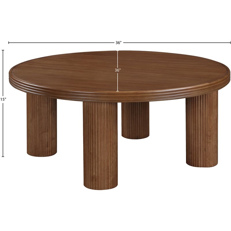 Meridian Furniture Hayden Brown Coffee Table