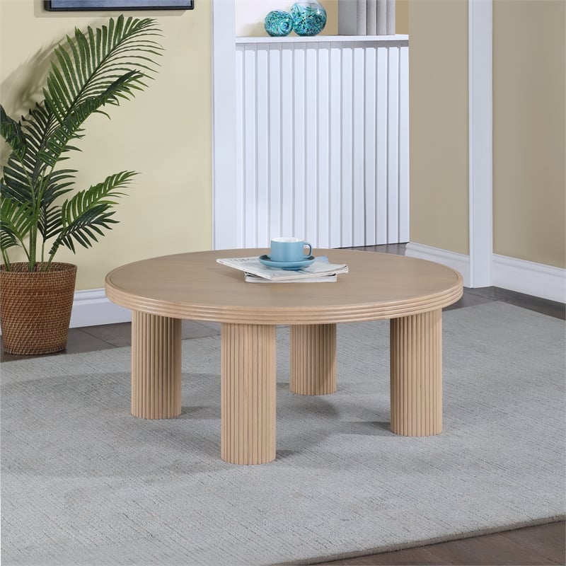 Meridian Furniture Hayden Natural Coffee Table