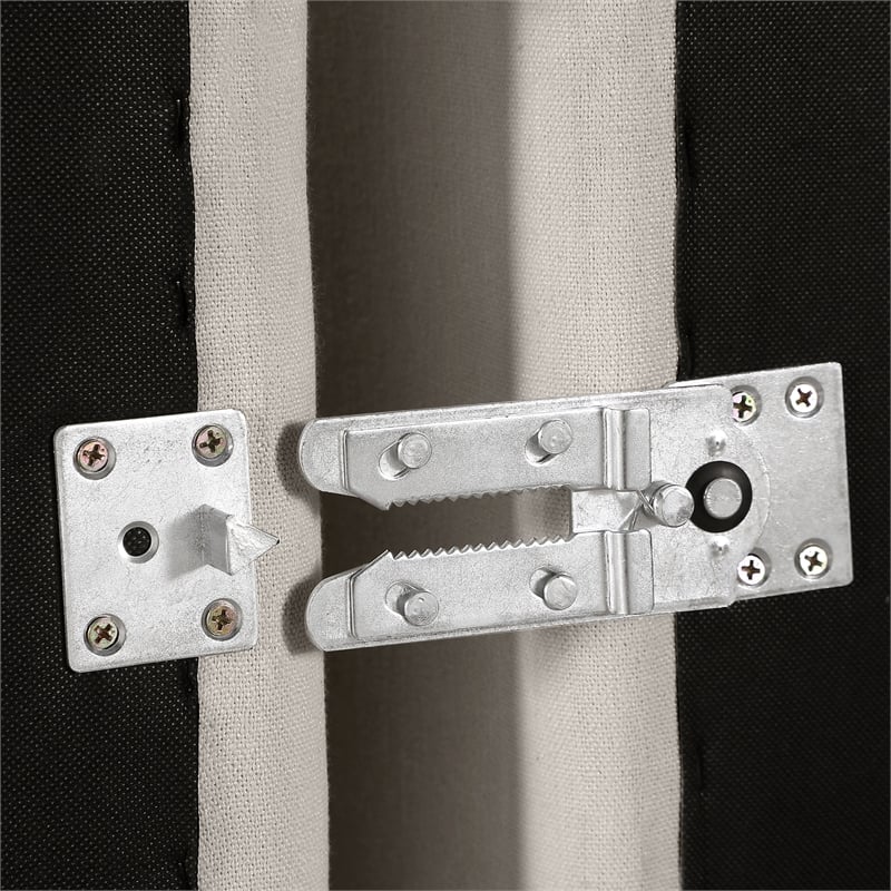 Meridian Furniture Comfy Beige Linen Textured Fabric 4-Pc. Modular Sectional