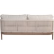 Meridian Furniture Maui Cream Resilient Fabric Outdoor Patio Loveseat