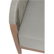 Meridian Furniture Maui Grey Resilient Fabric Outdoor Patio Sofa