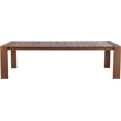 Meridian Furniture Maui Natural Outdoor Patio Dining Table