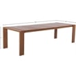 Meridian Furniture Maui Natural Outdoor Patio Dining Table