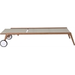 Meridian Furniture Maui Grey Water Resisting Fabric Outdoor Patio Lounger