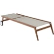 Meridian Furniture Maui Grey Water Resisting Fabric Outdoor Patio Lounger