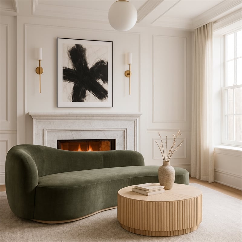 Meridian Furniture Ronin Natural Coffee Table